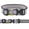 Coleira Nylon Cinza