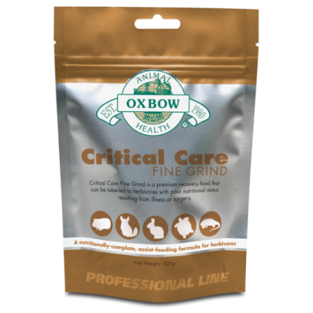Oxbow Cuidados Intensivos Herbivoros Fino 100 G