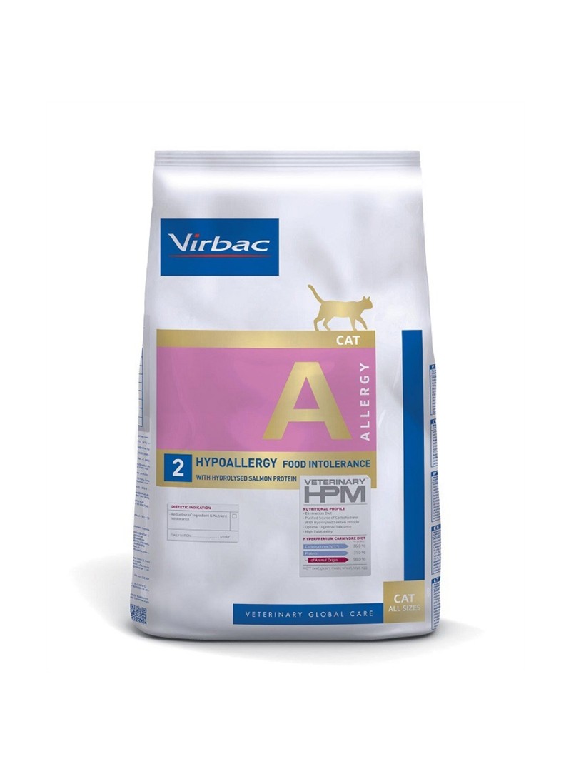 Virbac HPM A2 Cat Hypoallergy Salmon Petslowcost