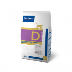Virbac HPM D1 CAT DERMATOLOGY SUPPORT 3KG